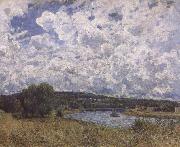 Alfred Sisley The Seine at Suresnes oil painting picture wholesale